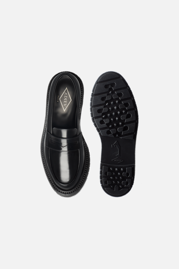 Loafer in Polished Black