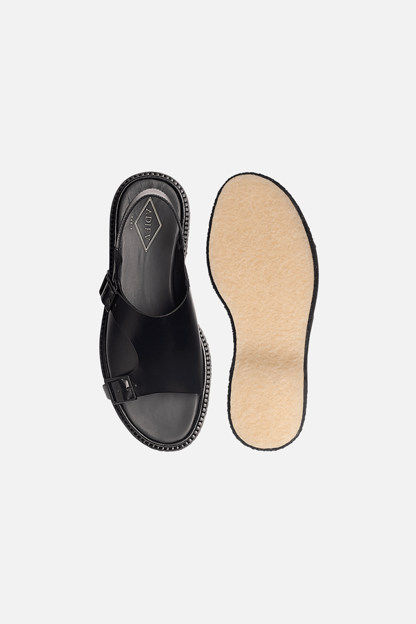 Polished Leather Sandal