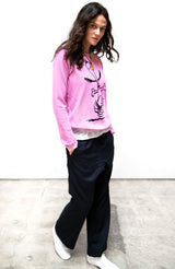 BASICGOODNESS Happy/Dance Snoopy Raglan