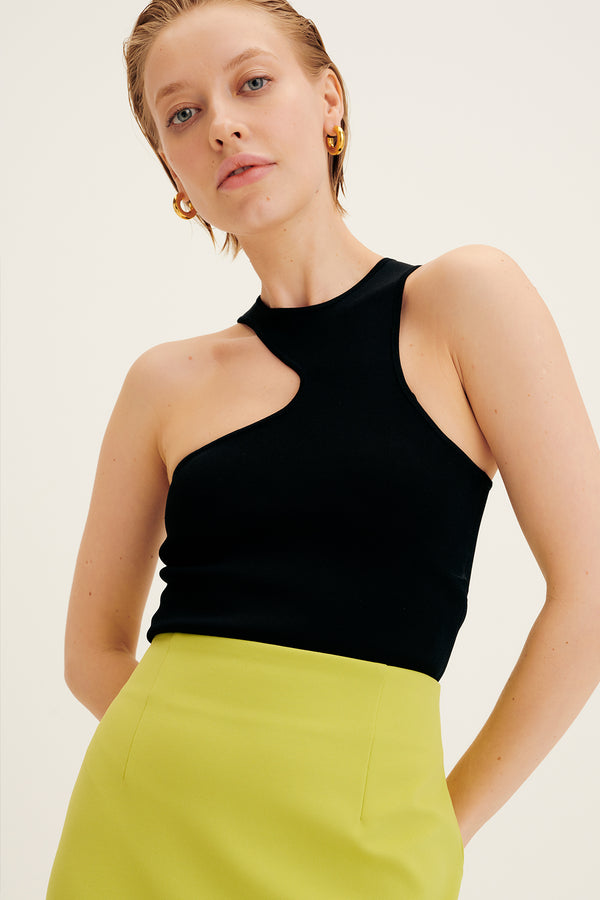 A.L.C. Lara Top Black