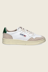 Autry Medalist Low Man In White/Amazon Green
