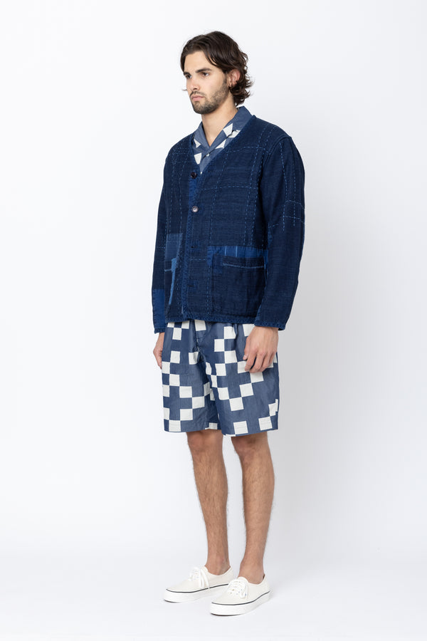 Patchwork Cardigan Jacket
