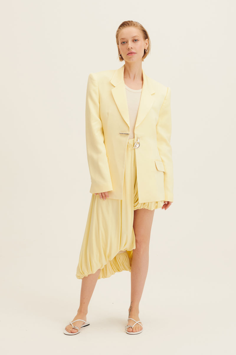 Christopher Esber Apex Sleeved Blazer Anise