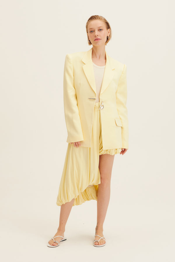 Christopher Esber Rolling Drape Jersey Skirt 