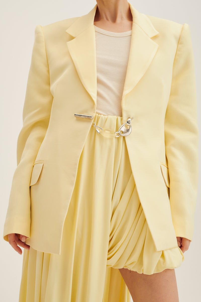 Christopher Esber Apex Sleeved Blazer Anise