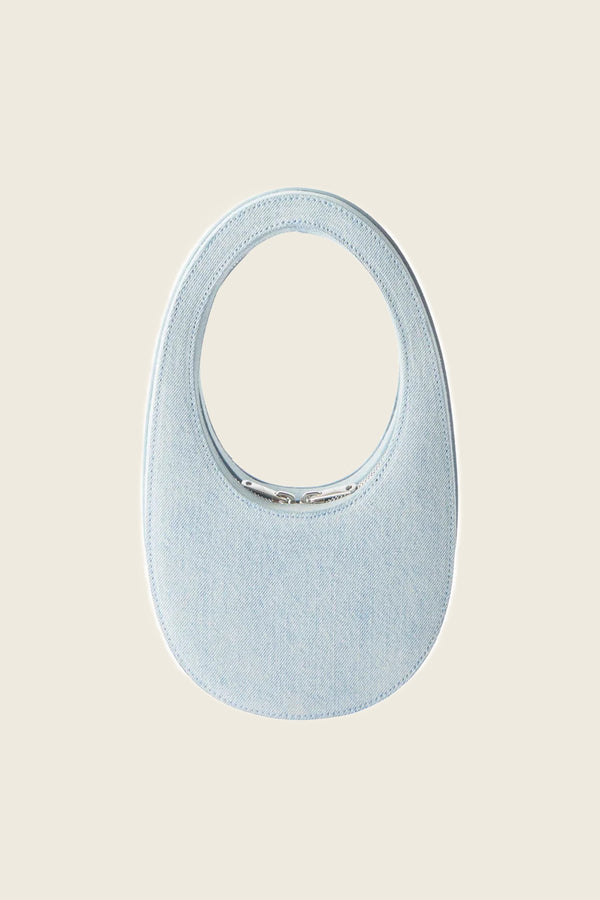 Denim Mini Swipe Bag