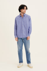Cotton LS Striped Shirt