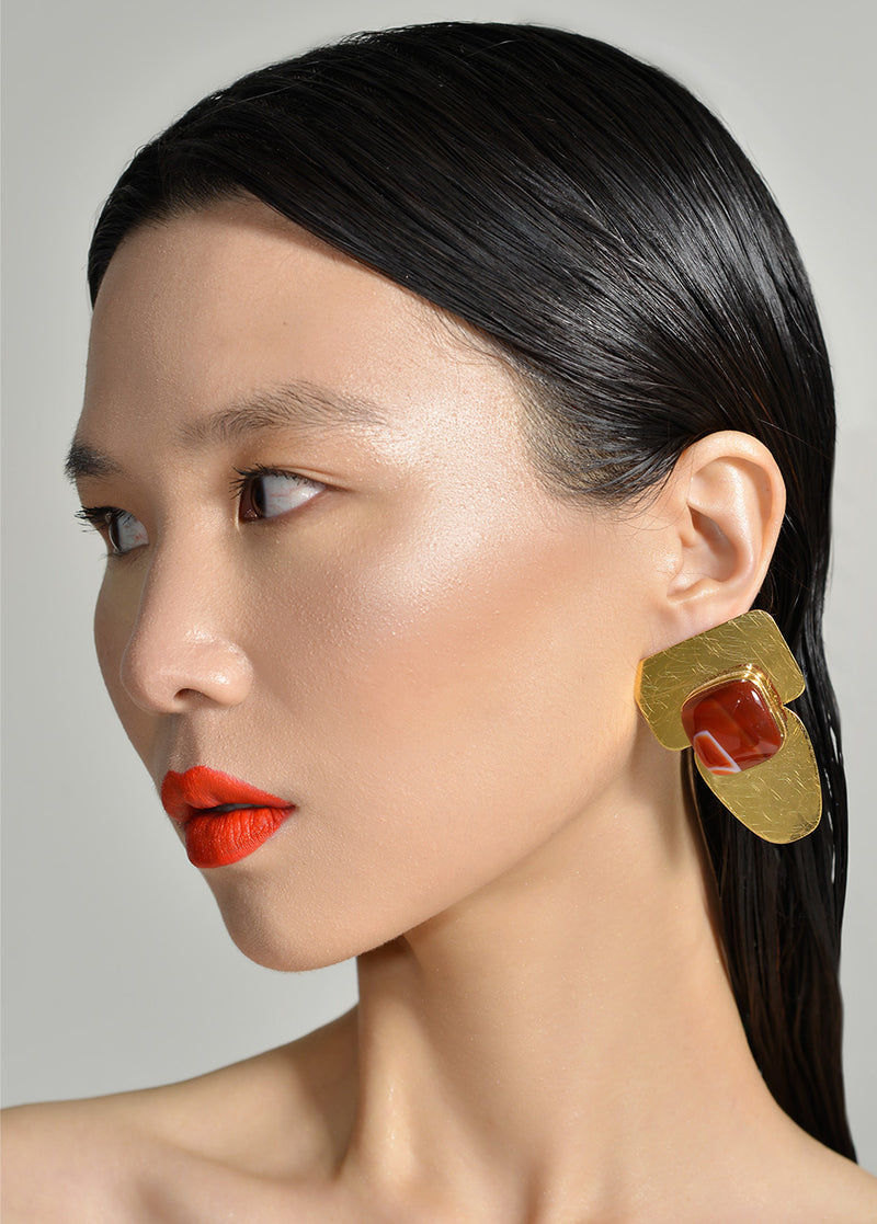 Orchid Earrings