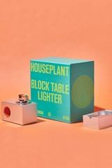 Houseplant by Seth Rogen Block Table Lighter Orange
