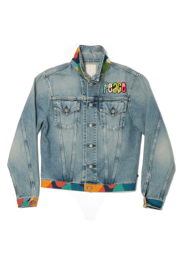 RHLA X TN Custom Denim Jacket - Medium