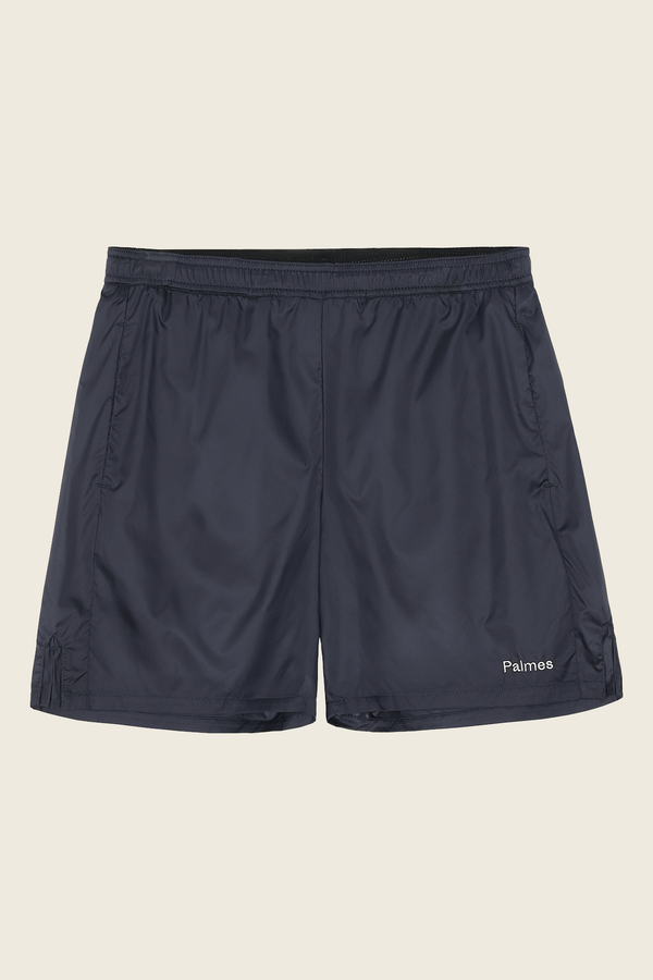 Palmes Society Middle Nylon Shorts Navy