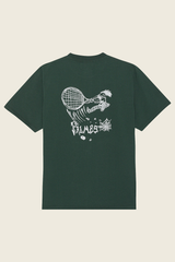 Palmes Society Punk Pocket SS T-Shirt Green