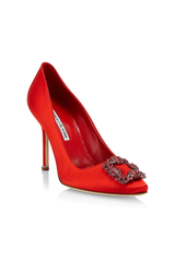 Hangisi 105 Embellished Satin Pumps