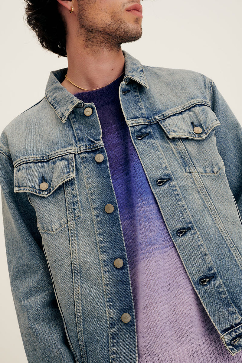 RHLA Denim Jacket Light Blue