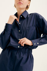 Solid Button Down Shirt