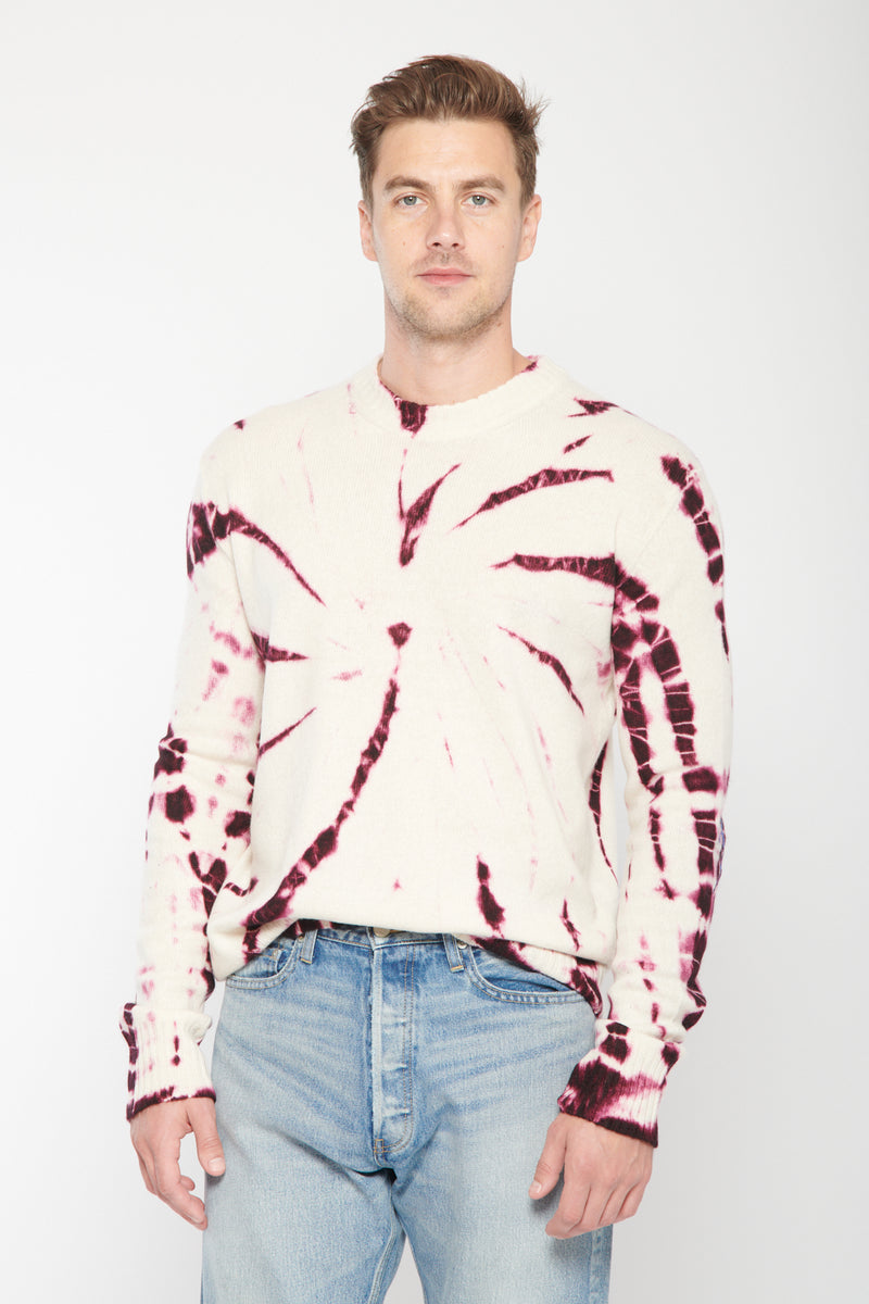 RHLA Recycled Tie Dye Cashmere Sweater