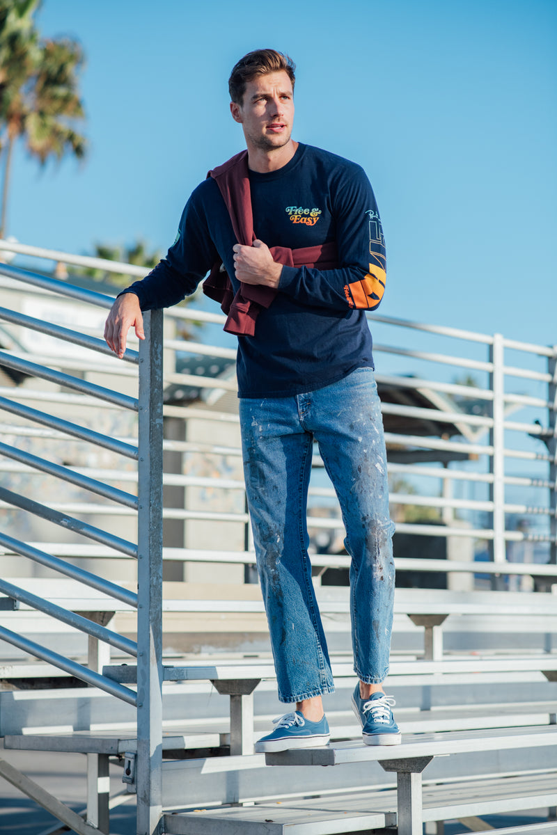FREE & EASY Ron Herman 45th Anniversary Long Sleeve Tee