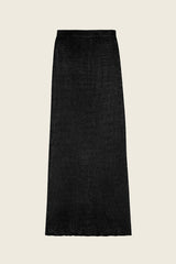 Ribbed Maxi Skirt