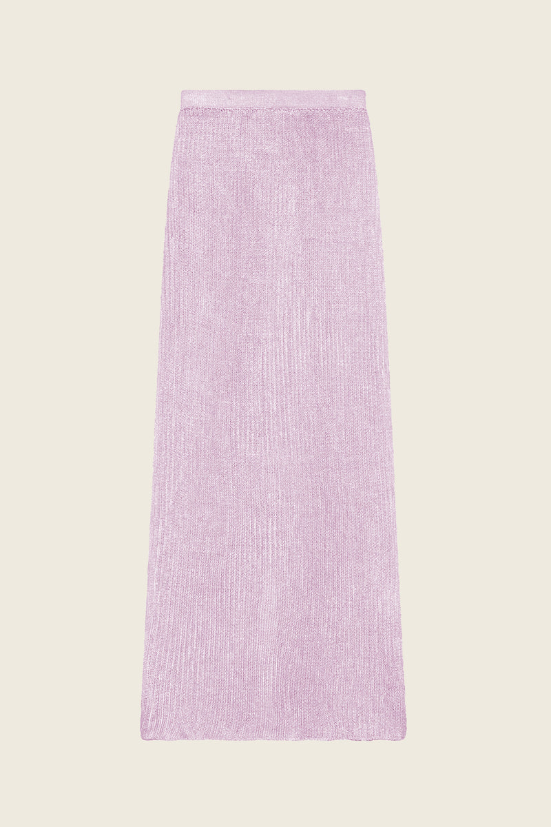 Ribbed Maxi Skirt
