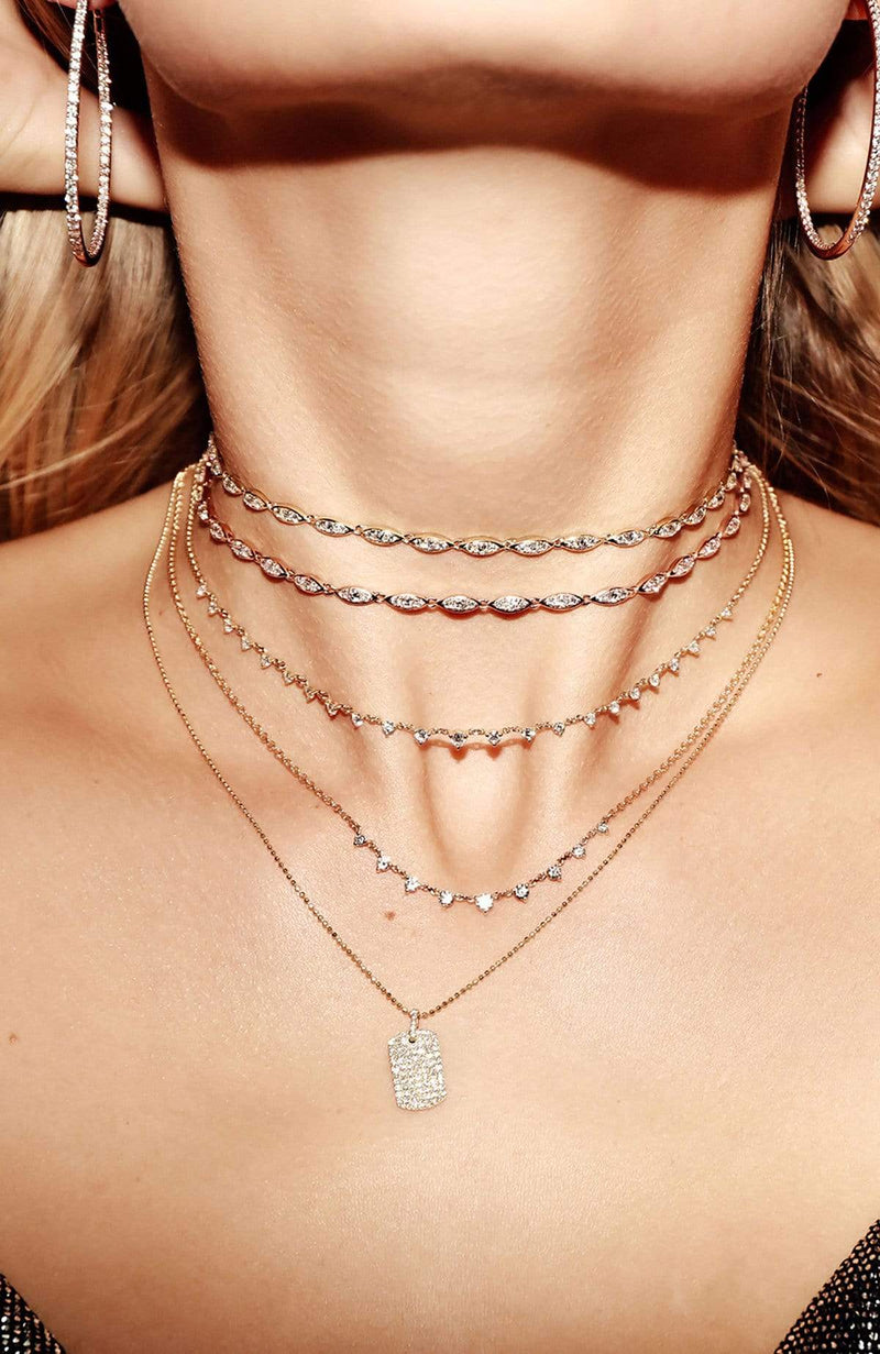 CARBON & HYDE NECKLACE YELLOW GOLD / O/SZ Mini Star Struck Necklace Image