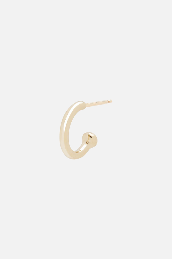 Gold Plain Huggie