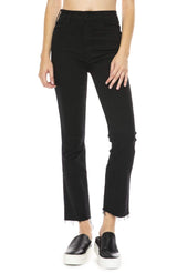 MOTHER DENIM NOT GUILTY / 24 Hustler Ankle Fray in Not Guilty Image