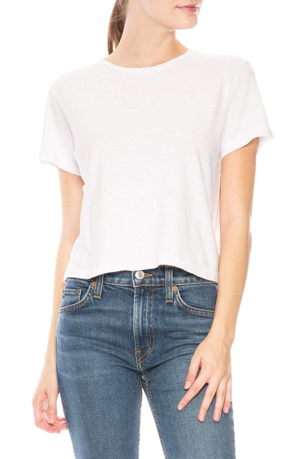RE/DONE T-SHIRT XS 1950s Boxy Tee Image