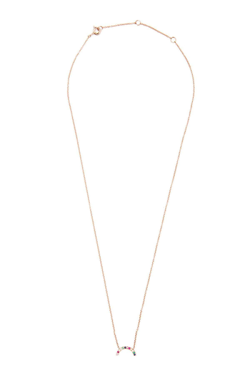 SHAIN LEYTON NECKLACE 14K Gold Rainbow Arch Necklace Image