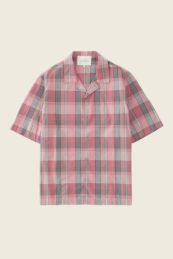 Studio Nicholson Archer Shirt in Madras Check