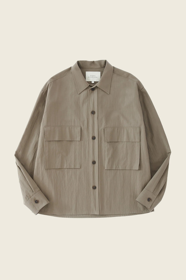 Asago Overshirt in Fatigue